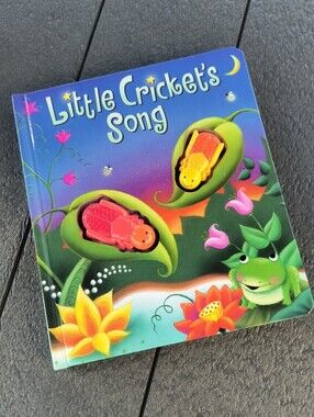 Little Cricket's Song - Colorful Kids Book with Red and Yellow Crickets